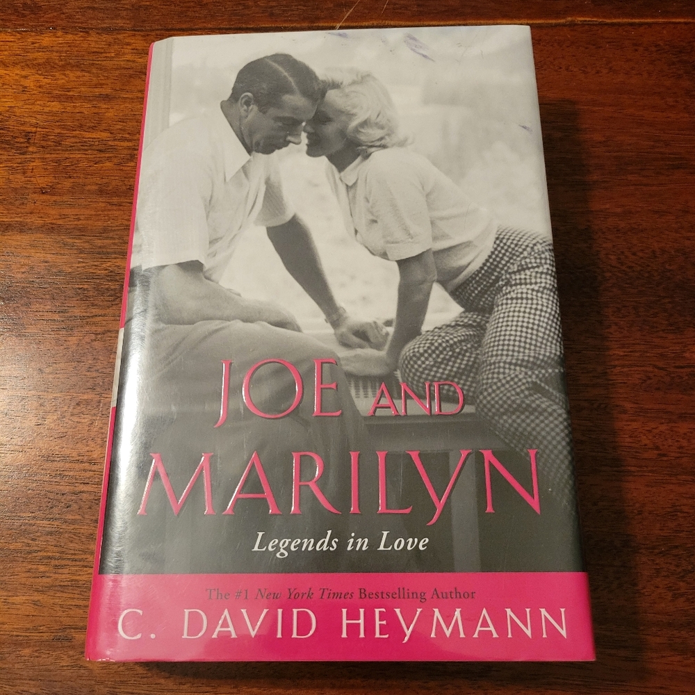 Joe and Marilyn: Legends in Love By David C. Heymann Hardcover Book